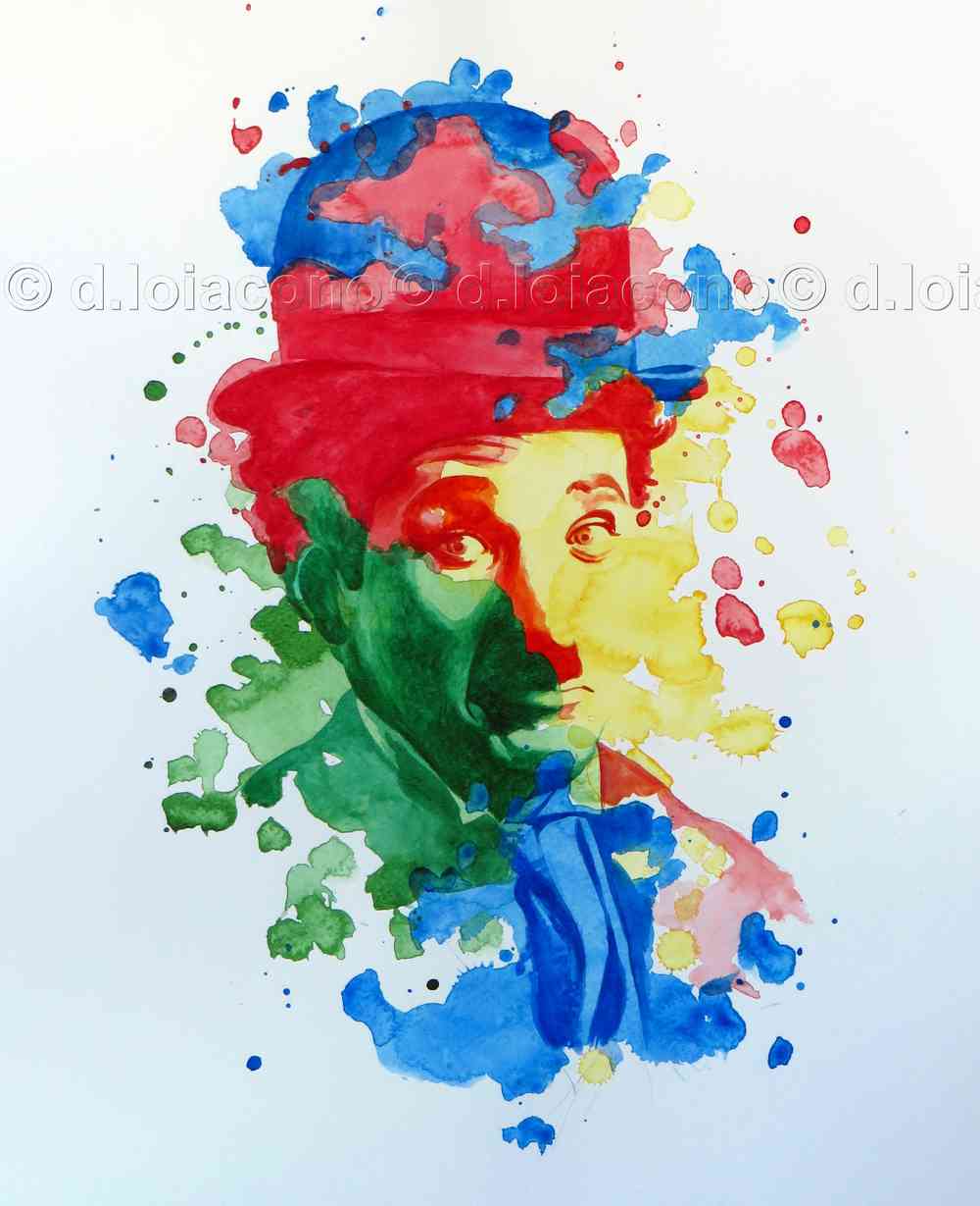 he power of color - Charlie Chaplin