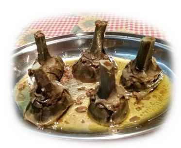 Ricetta di Carciofi della Nonna Erminia Ricetta di Carciofi della Nonna Erminia